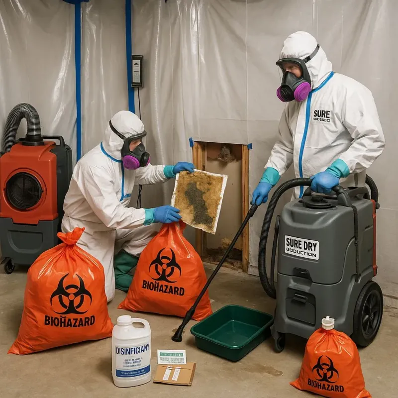 Contaminated Water Handling Protocols process in Cornwells Heights, PA