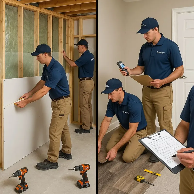 Repairs and Reconstruction process in Cornwells Heights, PA