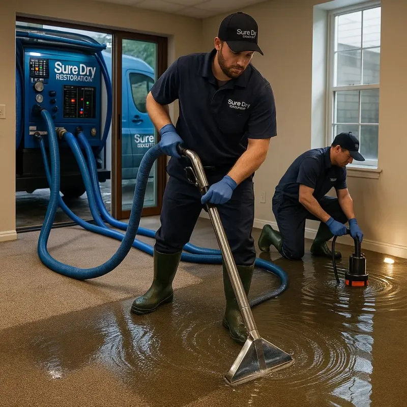 Water Extraction and Removal process in Cornwells Heights, PA